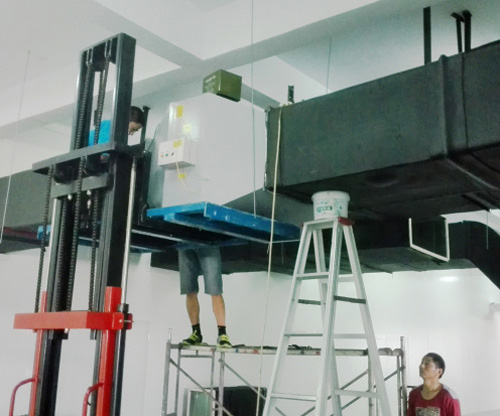 綦江送风主管道杀菌消毒装置